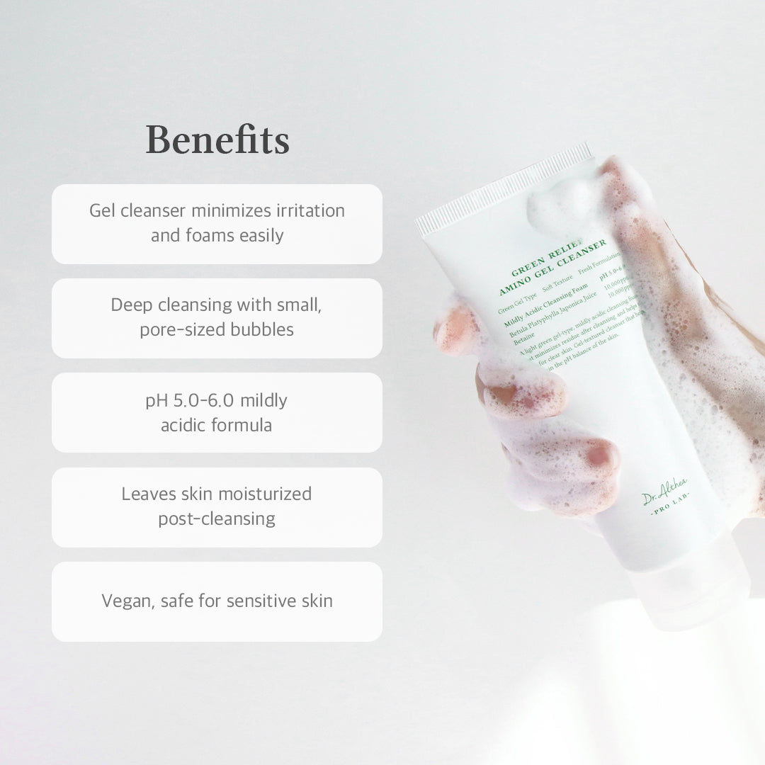 Dr.Althea Green Relief Amino Gel Cleanser - 100ml