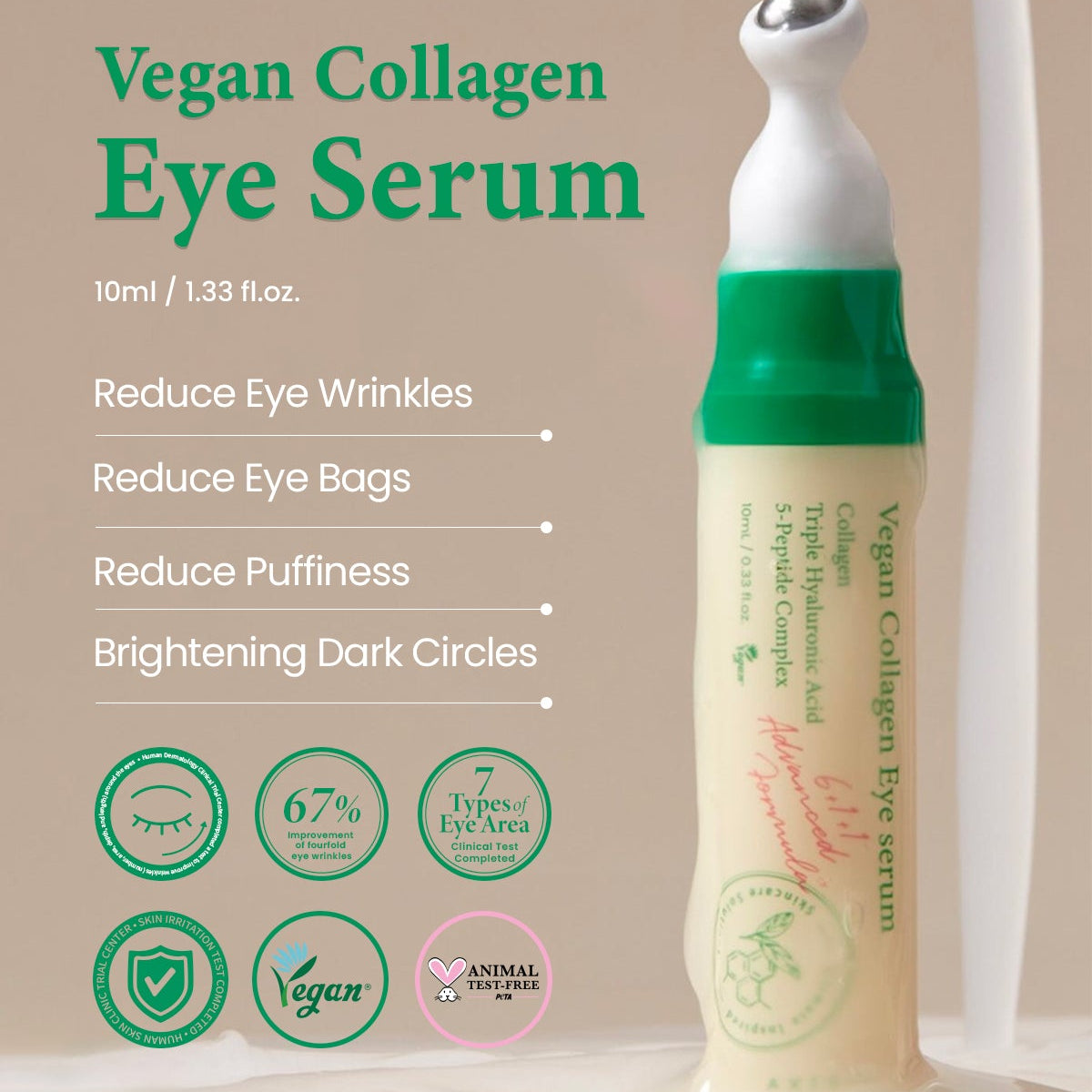 AXIS-Y Vegan Collagen Eye Serum - 10ml