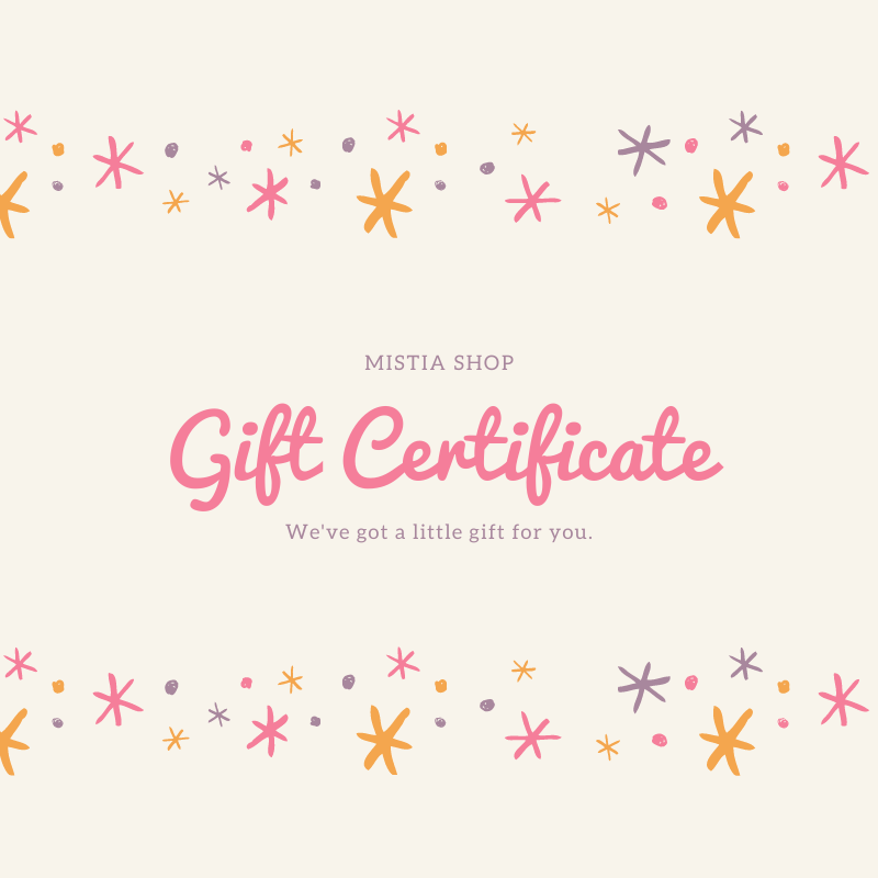 Mistia Shop Gift Cards