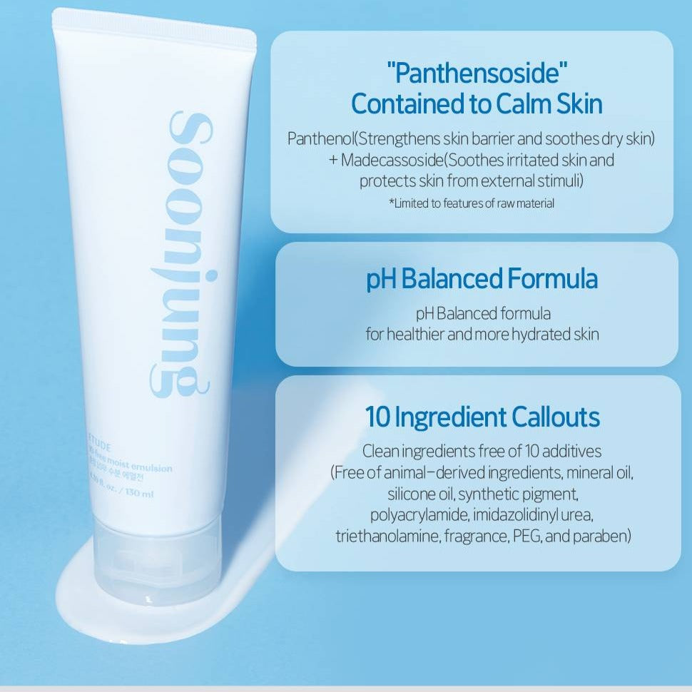 Etude House Soon Jung 10 Free Moist Emulsion