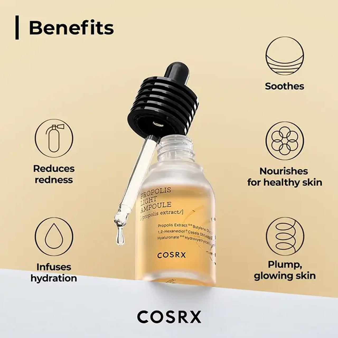 COSRX Full Fit Propolis Light Ampoule benefits