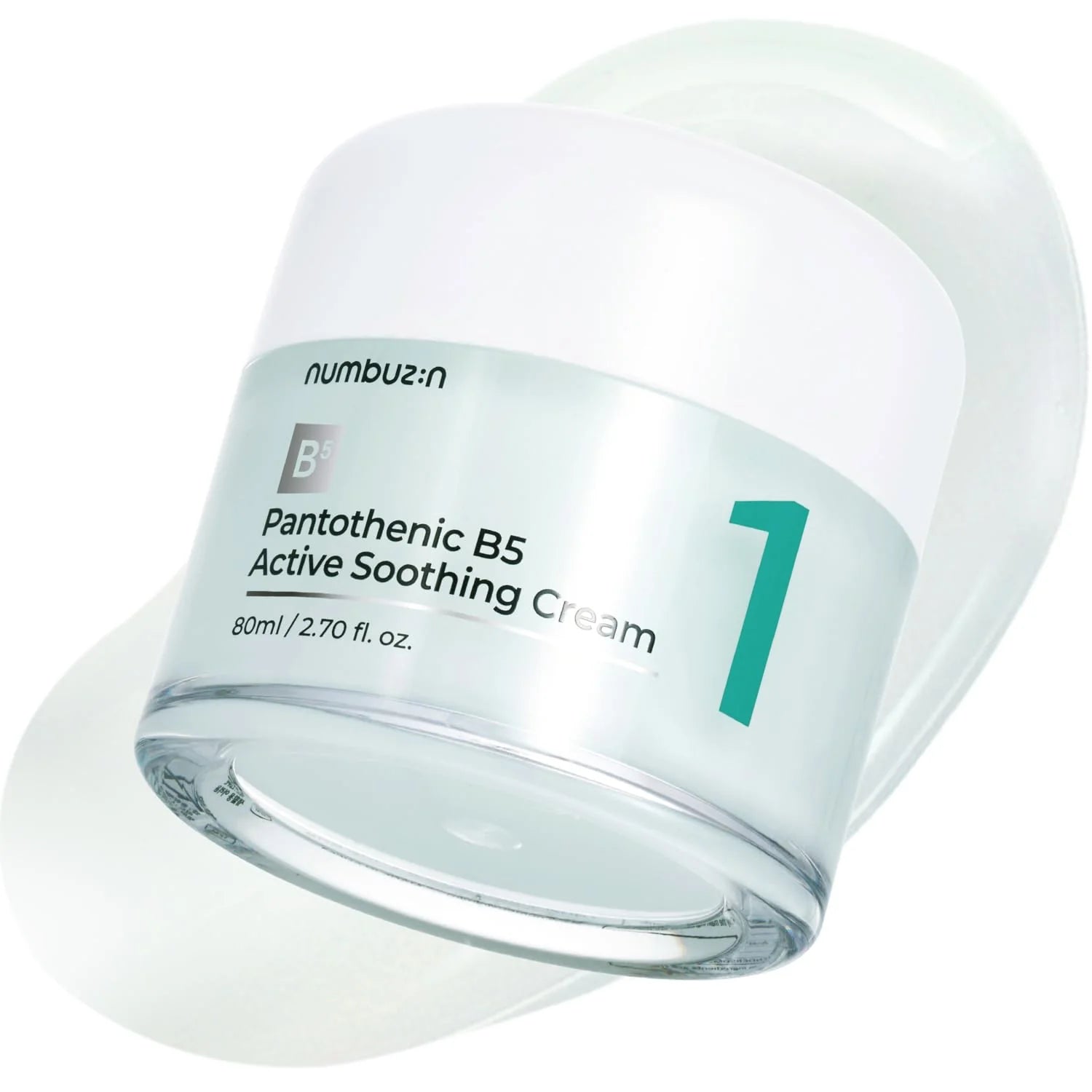 Numbuzin No.1 Pantothenic B5 Active Soothing Cream - 80ml