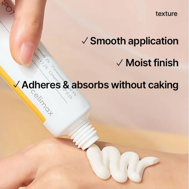celimax Pore+Dark Spot Brightening Cream texture