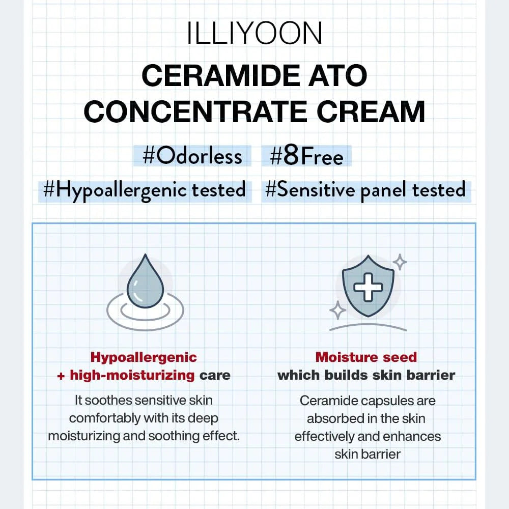 ILLIYOON Ceramide Ato Concentrate Cream