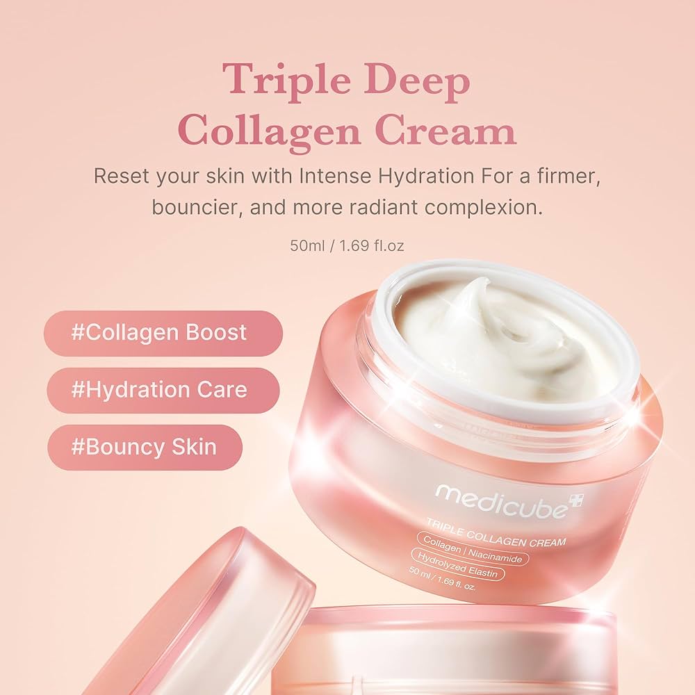 Comparison of Medicube Collagen Creams vs Collagen Jelly Cream