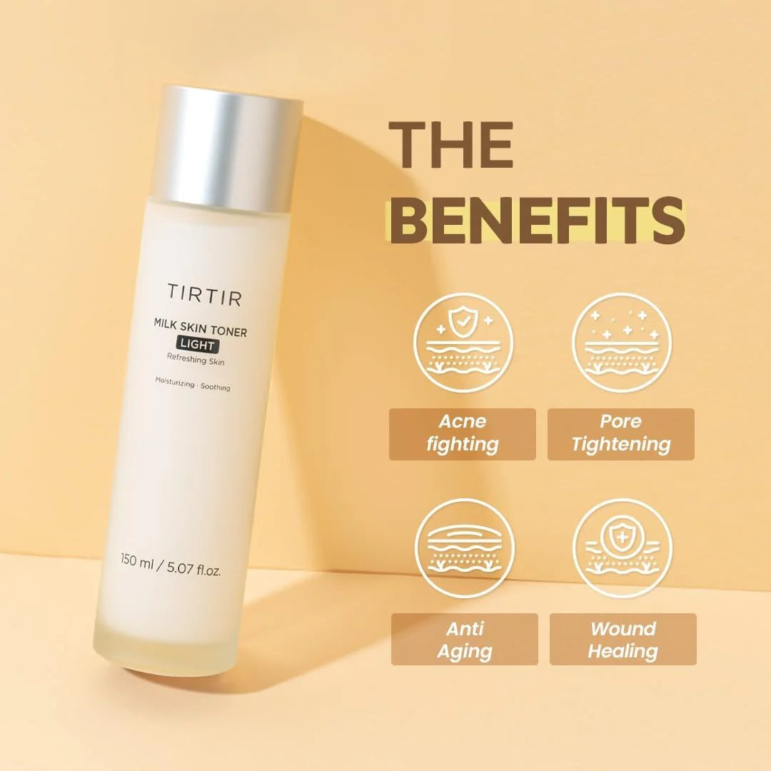 TIRTIR Milk Skin Toner Light - 150ml