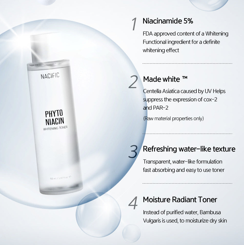 NACIFIC Phyto Niacin Brightening Toner benefits