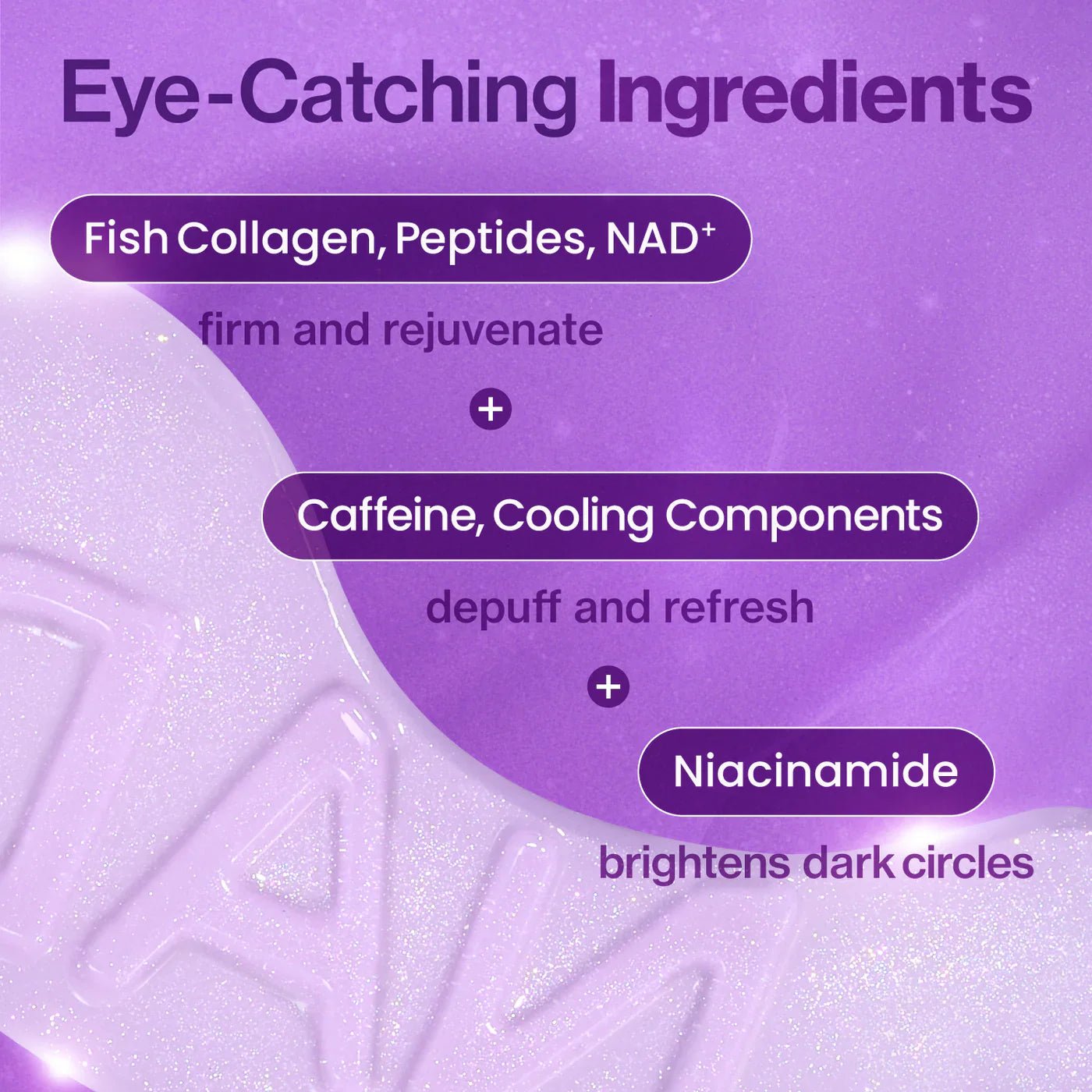 Numbuzin No.9 NAD Collagen Under Eye Patches ingredients