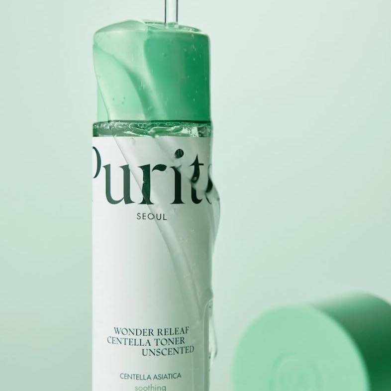 PURITO Wonder Releaf Centella Toner Unscented texture