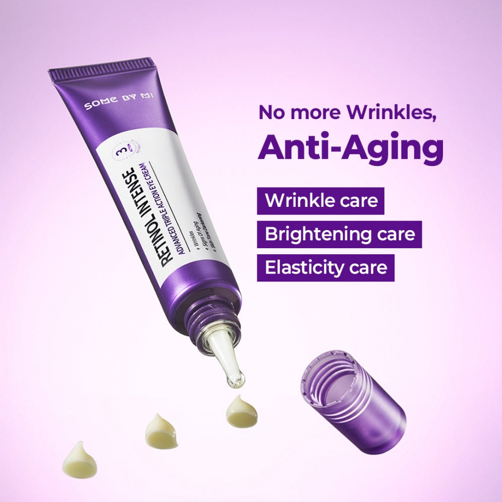 SOMEBYMI Retinol Intense Advanced Triple Action Eye Cream benefits