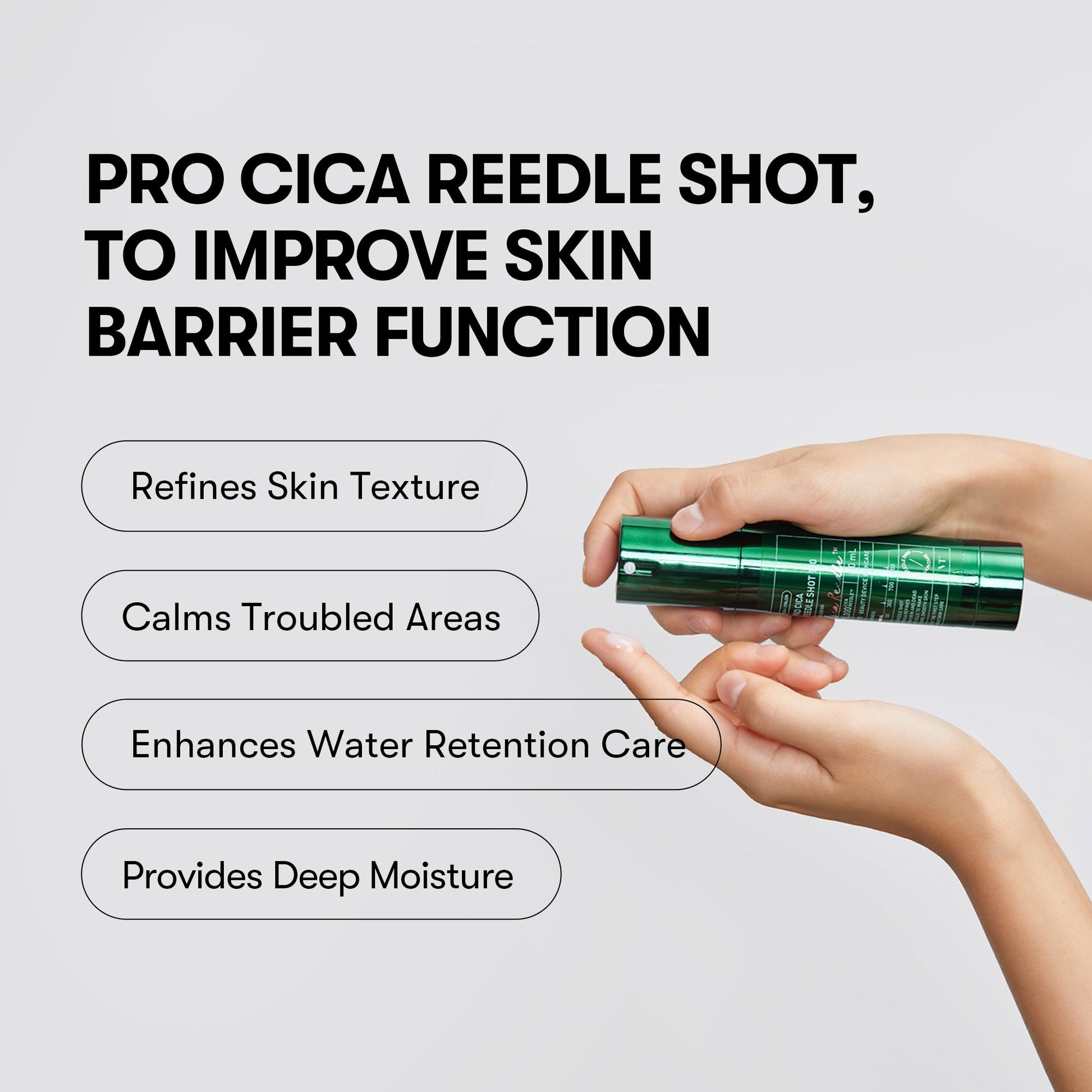 VT 100 Pro Cica Reedle Shot benefits